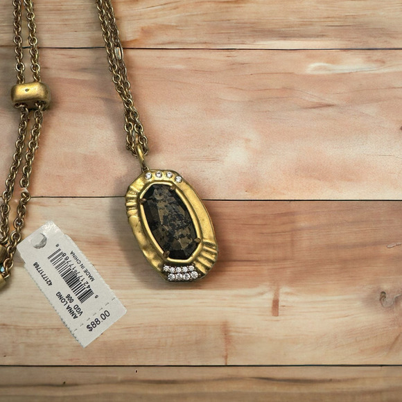 NWT! Kendra Scott Anna 14K Goldplated Pendant Necklace - Picture 6 of 6